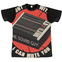 Funny Sound Guy Art For Audio Music Production Graphic T-shirt | Artistshot