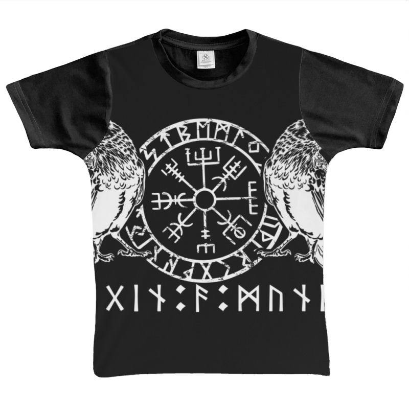 Viking Vegv??sir Ravengod Hugin & Munin Ravens Graphic Youth T-shirt | Artistshot