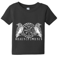 Viking Vegv??sir Ravengod Hugin & Munin Ravens Baby Tee | Artistshot