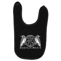 Viking Vegv??sir Ravengod Hugin & Munin Ravens Baby Bibs | Artistshot