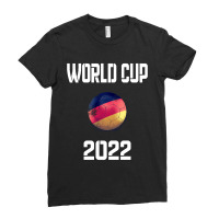 Germany Football Shirt Cup Tournament 2022-thwn2 Ladies Fitted T-shirt | Artistshot