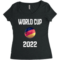 Germany Football Shirt Cup Tournament 2022-thwn2 Women's Triblend Scoop T-shirt | Artistshot