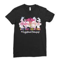 Live Love Save Lives Registered Therapist Heartbeat Nurse Ladies Fitted T-shirt | Artistshot