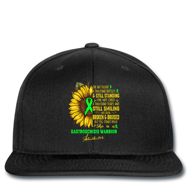 Gastroschisis Awareness She Is A Gastroschisis Warrior She Is Me Printed hat by Jankonen637 | Artistshot