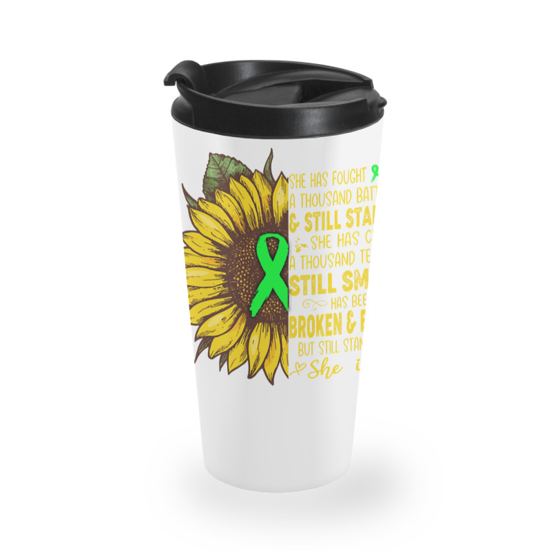 Gastroschisis Awareness She Is A Gastroschisis Warrior She Is Me Travel Mug | Artistshot