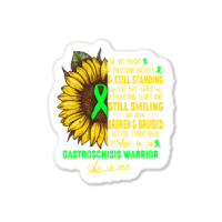 Gastroschisis Awareness She Is A Gastroschisis Warrior She Is Me Sticker | Artistshot