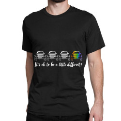 It s Ok To Be A Little Different Jeep LGBT Pride Gift Classic T-shirt | Artistshot