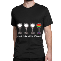 It s ok to be a little different Tshirt Pride LGBT Les Gay Classic T-shirt | Artistshot