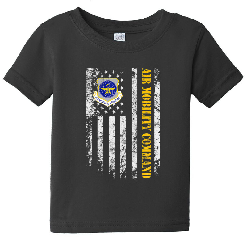 Proud Air Mobility Command Veteran Vintage Veterans Day Baby Tee by sapinaparimah | Artistshot