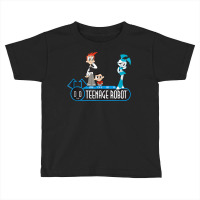 My Life As A Teenage Robot Brad, Tuck And Jenny Tank Top Toddler T-shirt | Artistshot