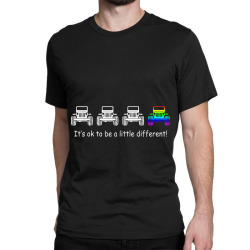 Jeep its ok to be a little different shirt, LGBT Rainbow  TShirt Classic T-shirt | Artistshot