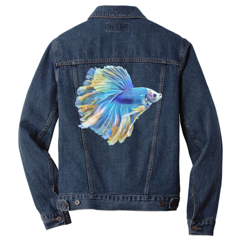 Paradise Betta T  Shirt Paradise Betta Fish T  Shirt Men Denim Jacket by antwanbartell660 | Artistshot