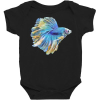 Paradise Betta T  Shirt Paradise Betta Fish T  Shirt Baby Bodysuit | Artistshot