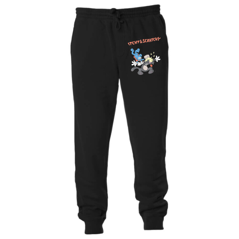 Us The Simpsons Itchy & Scratchy Hammer 01 Heather Grey H T Shirt Unisex Jogger | Artistshot