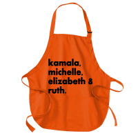 Kamala Michelle Rbg Elizabeth Ruth Medium-length Apron | Artistshot