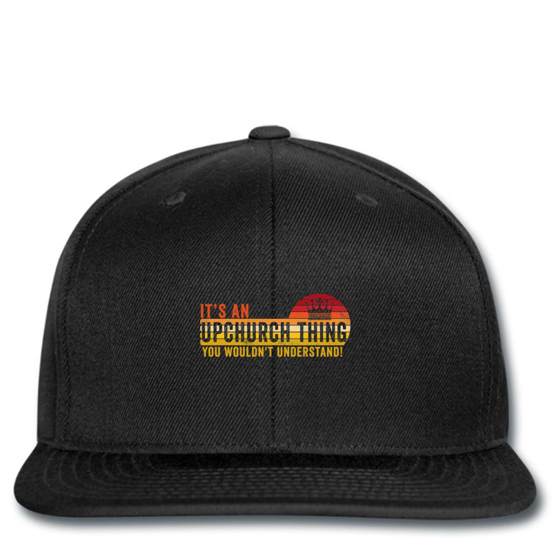 Upchurch Sunset Red Gift Design Printed hat by YATRONOTLEY | Artistshot