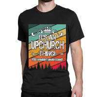 Upchurch Vintage Square Design Classic T-shirt | Artistshot