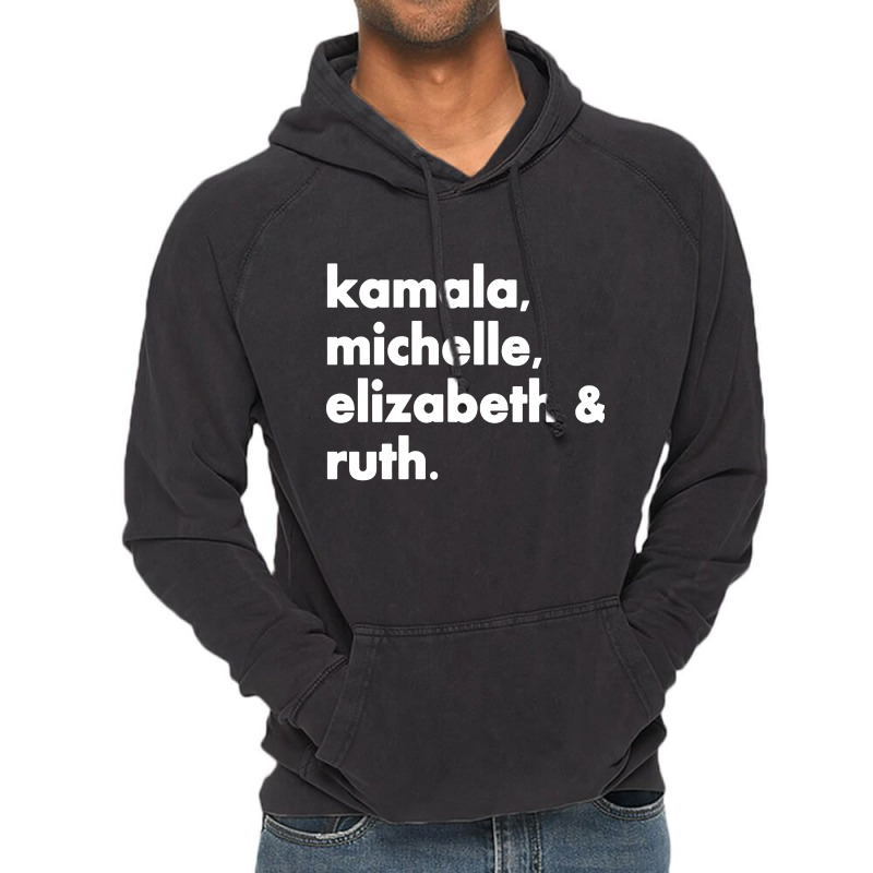 Kamala Michelle Rbg Elizabeth Ruth Vintage Hoodie | Artistshot