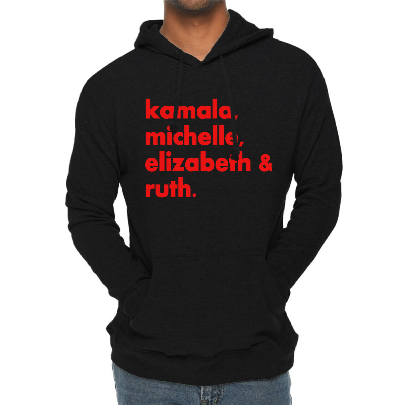 Kamala Michelle Rbg Elizabeth Ruth Lightweight Hoodie | Artistshot