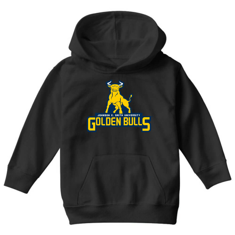 Johnson C. Smith University Golden Bulls Youth Hoodie by JennerJennings | Artistshot