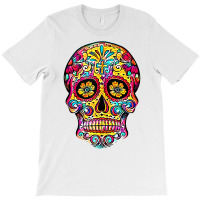 Sugar Skull Shirt Dia De Los Muertos Day Dead Calavera Gift Tank Top T-shirt | Artistshot