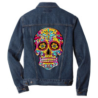 Sugar Skull Shirt Dia De Los Muertos Day Dead Calavera Gift Tank Top Men Denim Jacket | Artistshot