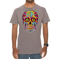 Sugar Skull Shirt Dia De Los Muertos Day Dead Calavera Gift Tank Top Vintage T-shirt | Artistshot