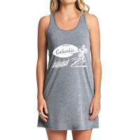 Vintage College Football - Columbia Lions (white Columbia Wordmark) Tank Dress | Artistshot