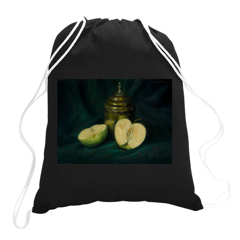 Apples And Canister Premium Drawstring Bags | Artistshot