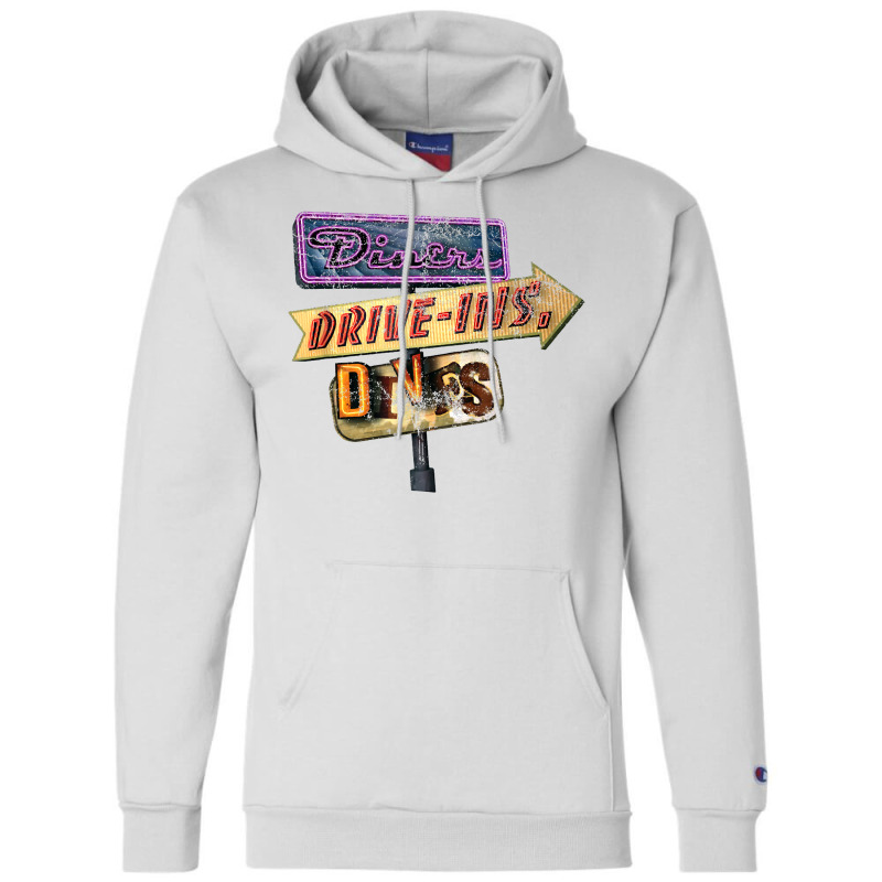 Diners Drive Ins Dives Champion Hoodie | Artistshot