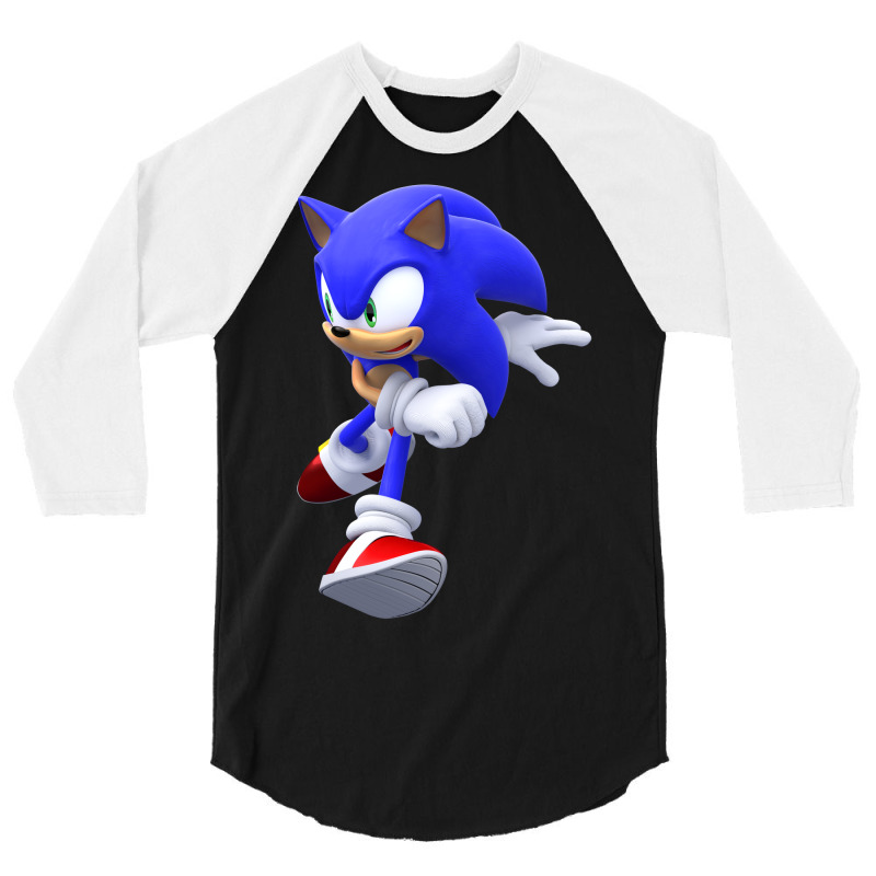 Dash Son Hedgehog 3/4 Sleeve Shirt | Artistshot