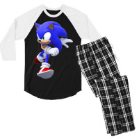 Dash Son Hedgehog Men's 3/4 Sleeve Pajama Set | Artistshot