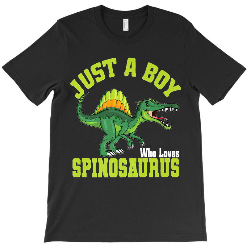 Just A Boy Who Loves Spinosaurus I Kids I Toddler Dinosaur Premium T-shirt | Artistshot