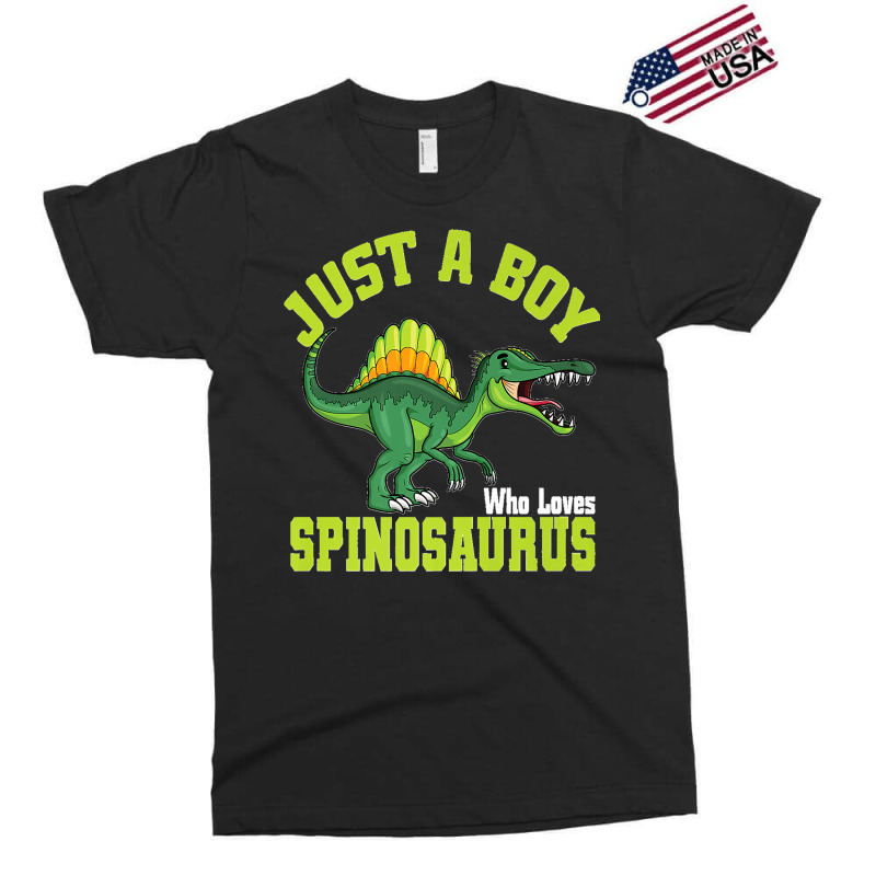 Just A Boy Who Loves Spinosaurus I Kids I Toddler Dinosaur Premium Exclusive T-shirt | Artistshot