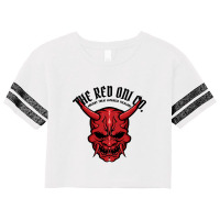 The Red Oni Version Japanese Scorecard Crop Tee | Artistshot