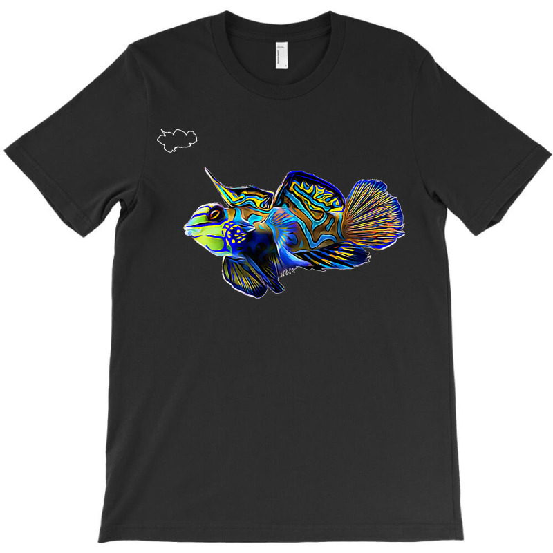 Mandarin Goby Dragonet Saltwater Reef Aquarium Fish Tank Premium T-Shirt by JilmarM.Perez | Artistshot