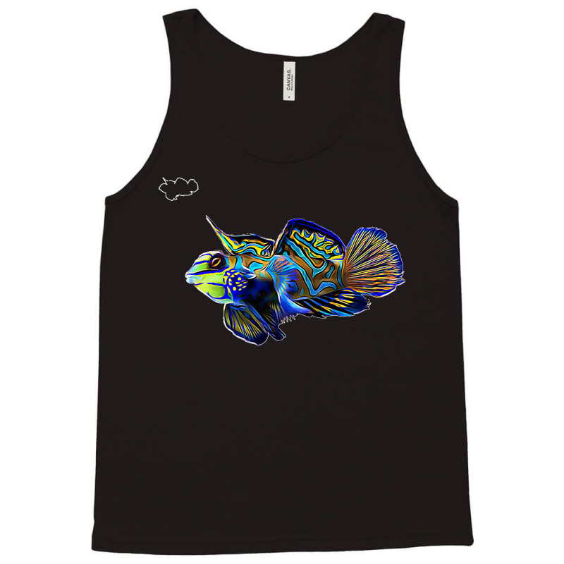 Mandarin Goby Dragonet Saltwater Reef Aquarium Fish Tank Premium Tank Top by JilmarM.Perez | Artistshot