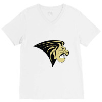 Lindenwood Lions V-neck Tee | Artistshot