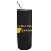 Five Star Rating Skinny Tumbler | Artistshot