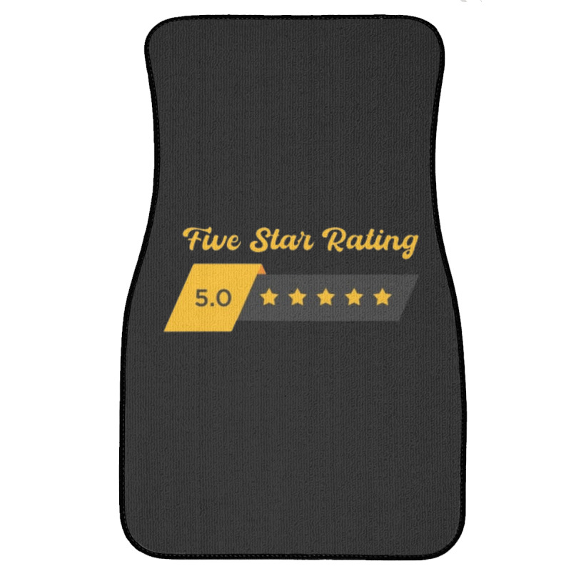 Five Star Rating Front Car Mat | Artistshot