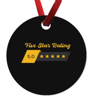 Five Star Rating Ornament | Artistshot