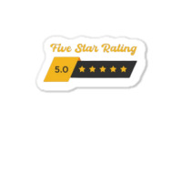 Five Star Rating Sticker | Artistshot