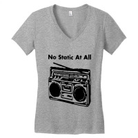 Static Radio Music Women's V-neck T-shirt | Artistshot