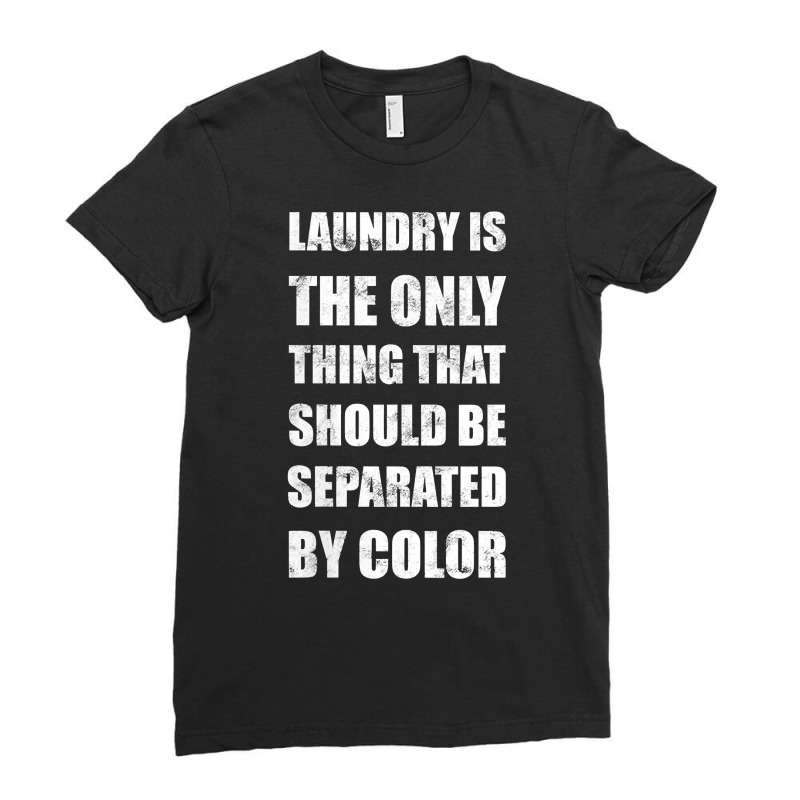 Womens Laundry Color Martin Luther King Day Human Rights Tolerance V N Ladies Fitted T-Shirt by tamkyfashions | Artistshot