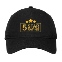 5 Five Star Rating Funny Adjustable Cap | Artistshot