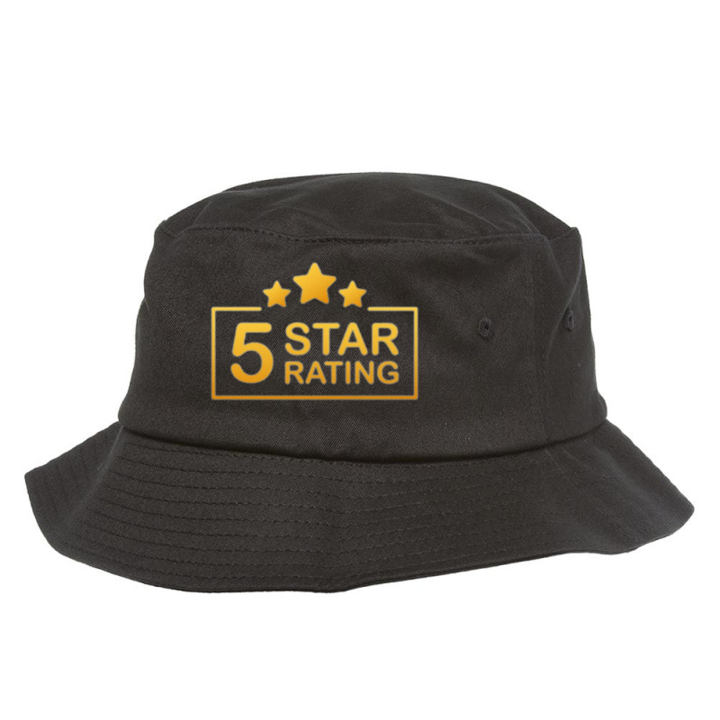 5 Five Star Rating Funny Bucket Hat | Artistshot