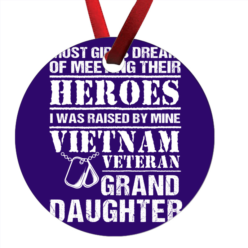 Vietnam Veteran Granddaughter Ornament | Artistshot