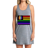 Satanic Temple Pride Flag Tank Dress | Artistshot