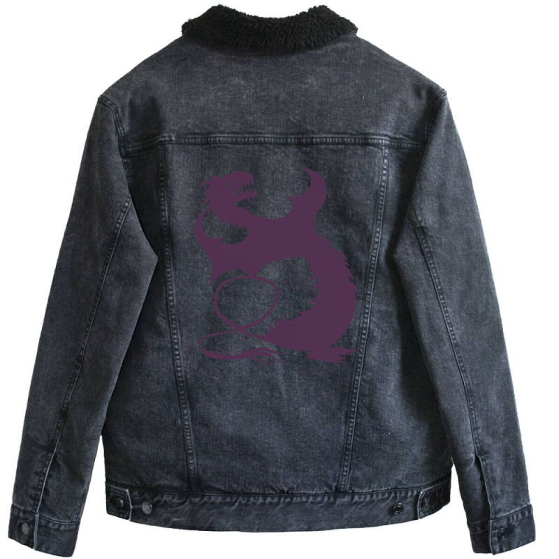 Dragon Unisex Sherpa-lined Denim Jacket | Artistshot
