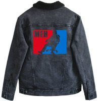 Pro Meh Unisex Sherpa-lined Denim Jacket | Artistshot